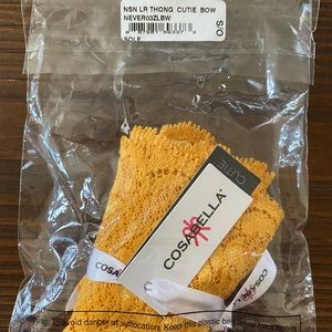 Cosabella Never Say Never lace thong